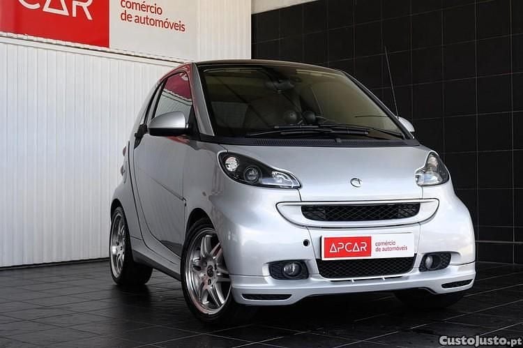 Cinza Usado 2009 Smart ForTwo Coupé Brabus Coupé | € 14.900 - Imagem 1/1