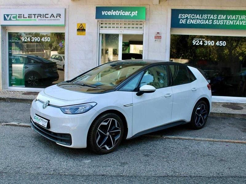 Branco Usado 2021 VW ID.3 Pro Citadino | € 24.500 (Preço justo) - Imagem 1/4