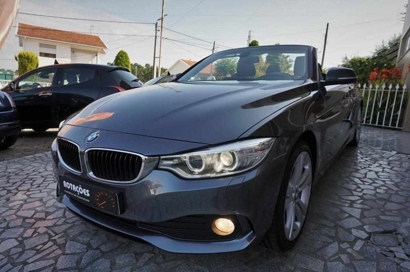 Cinzento Usado 2015 BMW 420 Cabrios | € 22.990 (Bom preço) - Imagem 1/4