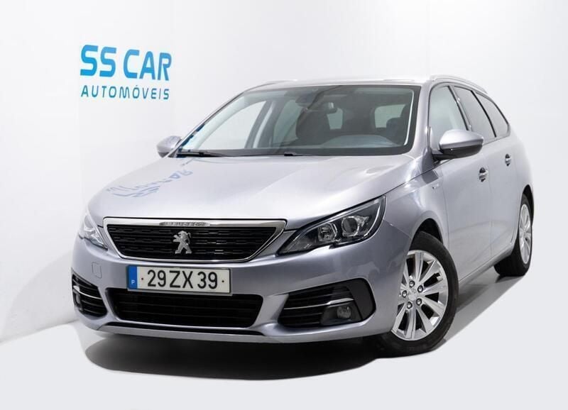 Cinza Usado 2020 Peugeot 308 Style Carrinha | € 11.590 (Super Preço) - Imagem 1/4