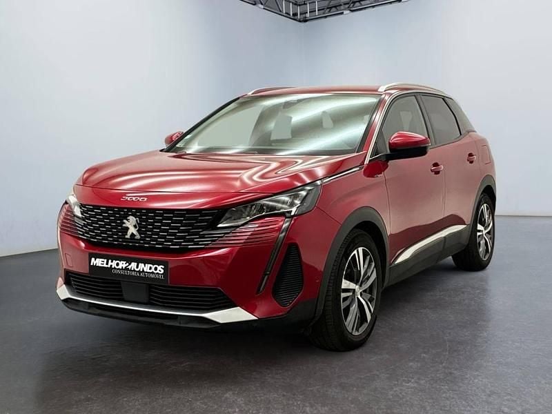 Vermelho Usado 2021 Peugeot 3008 Allure SUV | € 22.500 - Imagem 1/4