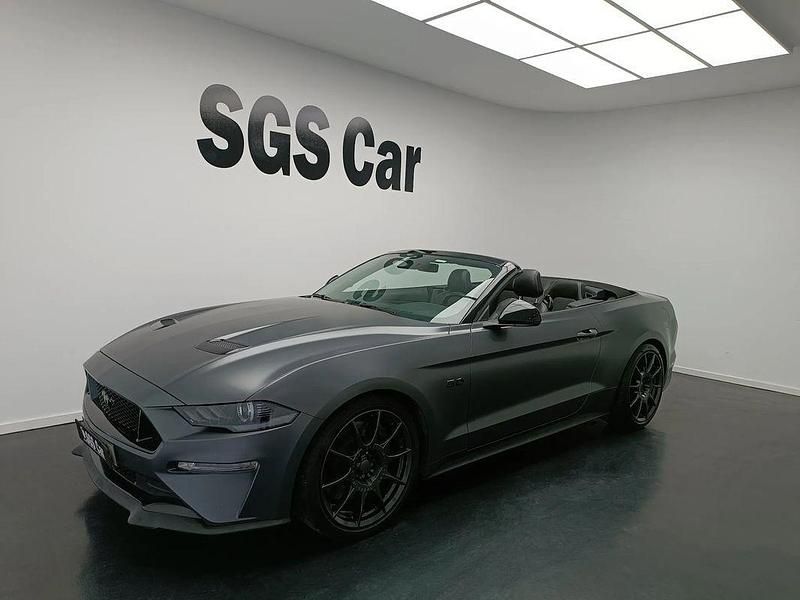 Cinza Usado 2018 Ford Mustang GT Convertible Cabrios | € 64.000 - Imagem 1/4