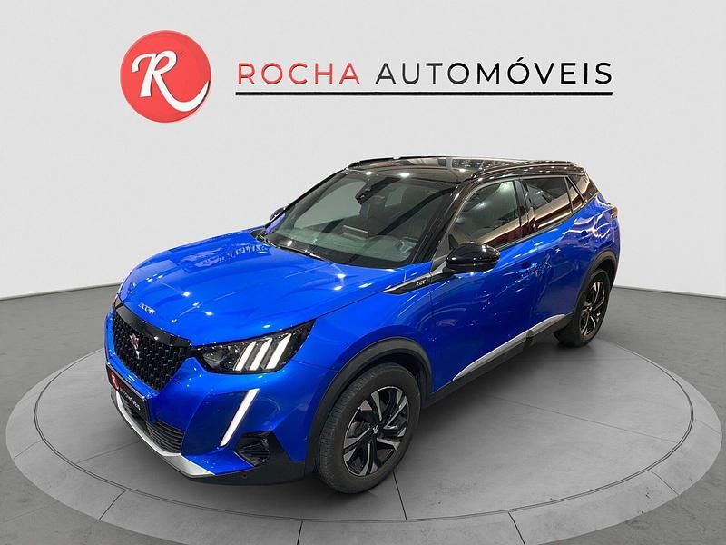 Azul Usado 2020 Peugeot 2008 Allure SUV | € 14.999 (Preço justo) - Imagem 1/4