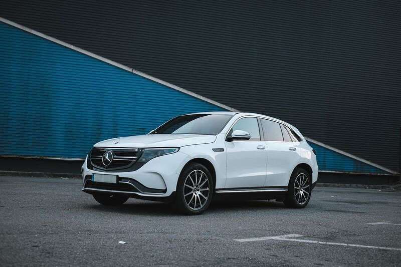 Branco Usado 2020 Mercedes EQC400 SUV | € 39.900 (Preço elevado) - Imagem 1/4