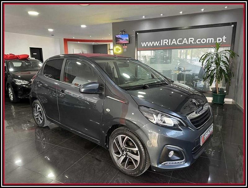 Cinza antracite Usado 2018 Peugeot 108 Allure Citadino | € 9.950 (Preço justo) - Imagem 1/4