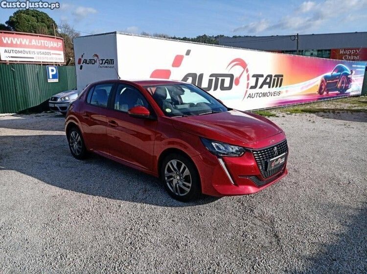 Vermelho Usado 2021 Peugeot 208 Active Citadino | € 15.000 (Bom preço) - Imagem 1/1