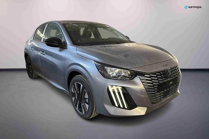 Cinzento Novo 2025 Peugeot e-208 Allure Citadino | € 36.000 - Imagem 1/4