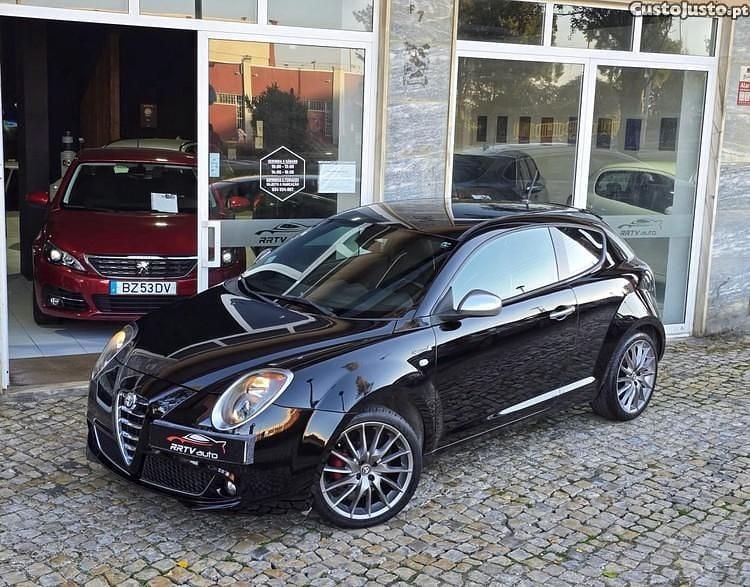 Preto Usado 2014 Alfa Romeo MiTo Super Citadino | € 7.950 (Preço justo) - Imagem 1/1