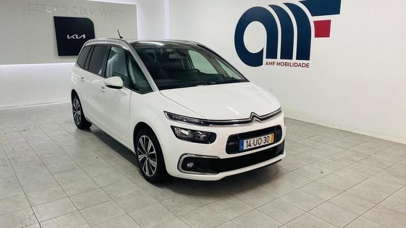 Cinzento Usado 2018 Citroën Grand C4 Picasso Monovolume | € 16.999 (Preço justo) - Imagem 1/4