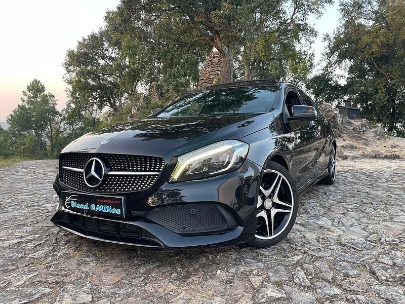 Preto Usado 2016 Mercedes A180 AMG line | € 20.900 (Preço elevado) - Imagem 1/4