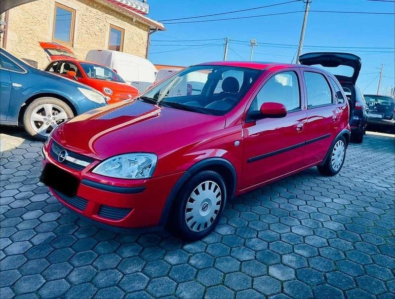 Vermelho Usado 2005 Opel Corsa Enjoy | € 2.990 (Caro) - Imagem 1/4