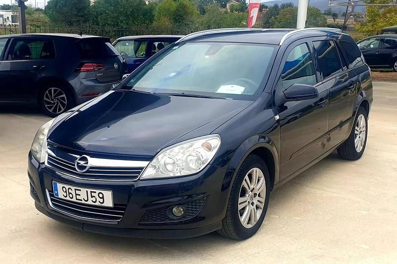 Preto Usado 2007 Opel Astra Cosmo Carrinha | € 3.990 (Preço justo) - Imagem 1/4