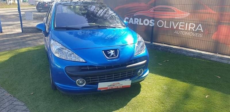 Azul Usado 2007 Peugeot 207 | € 6.950 (Preço elevado) - Imagem 1/4