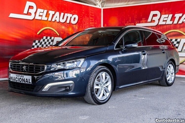 Azul Usado 2017 Peugeot 508 Active Carrinha | € 14.800 (Preço justo) - Imagem 1/1