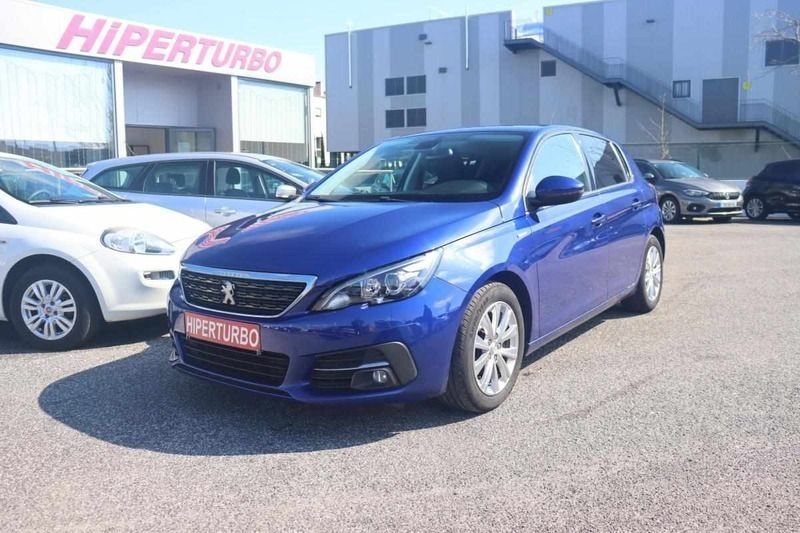 Azul Usado 2019 Peugeot 308 Style | € 13.900 (Bom preço) - Imagem 1/4