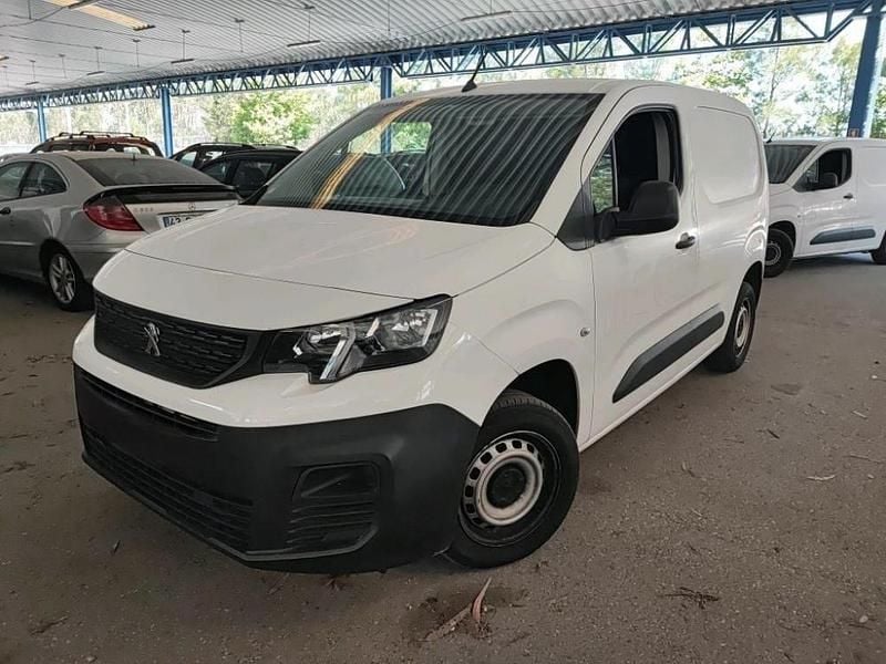 Branco Usado 2021 Peugeot Partner Van | € 10.750 (Bom preço) - Imagem 1/4