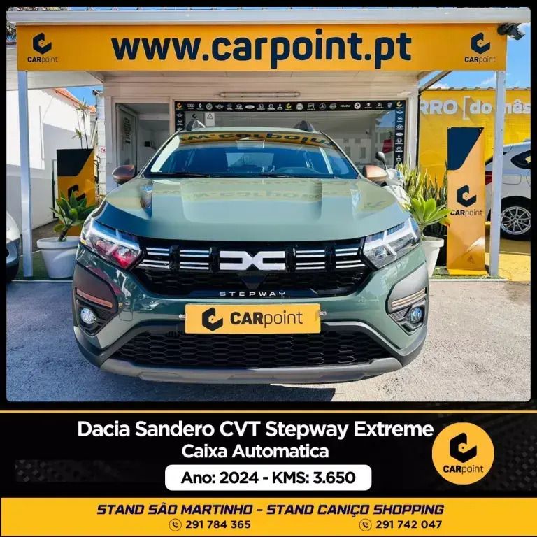 Cinzento Usado 2024 Dacia Sandero Extreme Citadino | € 21.900 (Caro) - Imagem 1/4