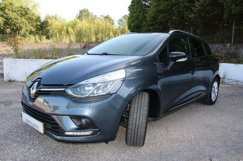 Cinza Usado 2019 Renault Clio GrandTour LIMITED Carrinha | € 10.900 (Bom preço) - Imagem 1/4