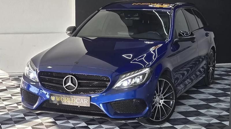 Azul Usado 2015 Mercedes C220 AMG Carrinha | € 22.990 (Preço justo) - Imagem 1/4