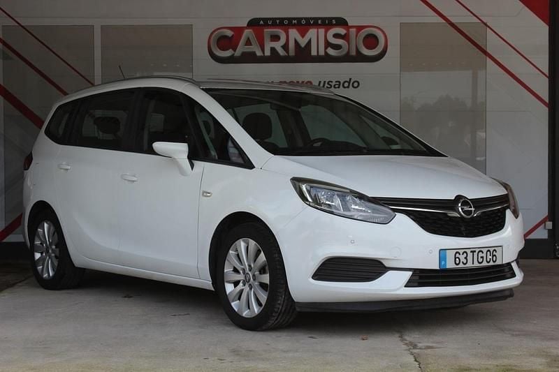 Branco Usado 2017 Opel Zafira Innovation Monovolume | € 13.900 (Bom preço) - Imagem 1/4
