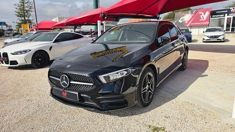 Preto Usado 2022 Mercedes A250 AMG line | € 31.890 (Bom preço) - Imagem 1/4