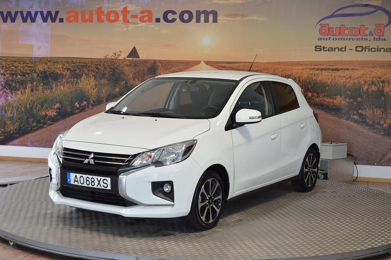 Branco Usado 2022 Mitsubishi Space Star Intense | € 12.800 (Preço justo) - Imagem 1/4