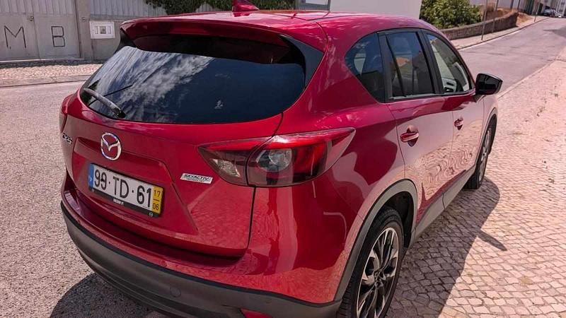 Usado Mazda CX-5 150 HP (110 kW) 2017 Vermelho SUV