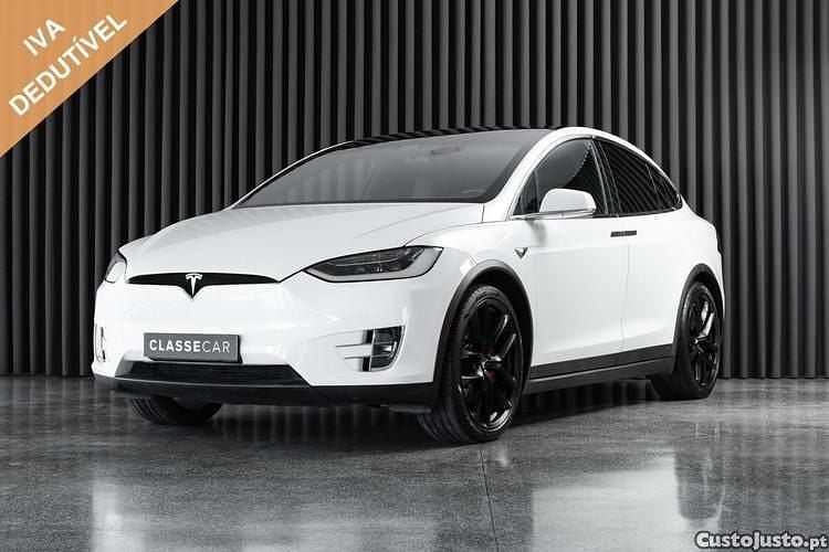 Branco Usado 2018 Tesla Model X SUV | € 39.950 (Super Preço) - Imagem 1/1
