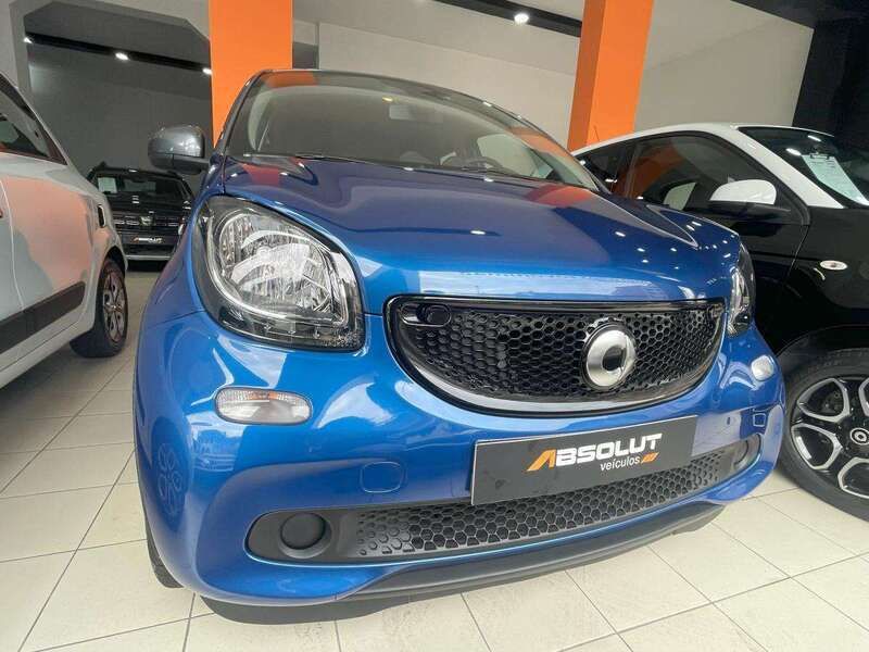 Usado Smart ForFour 90 HP (66 kW) 2017 Azul Citadino