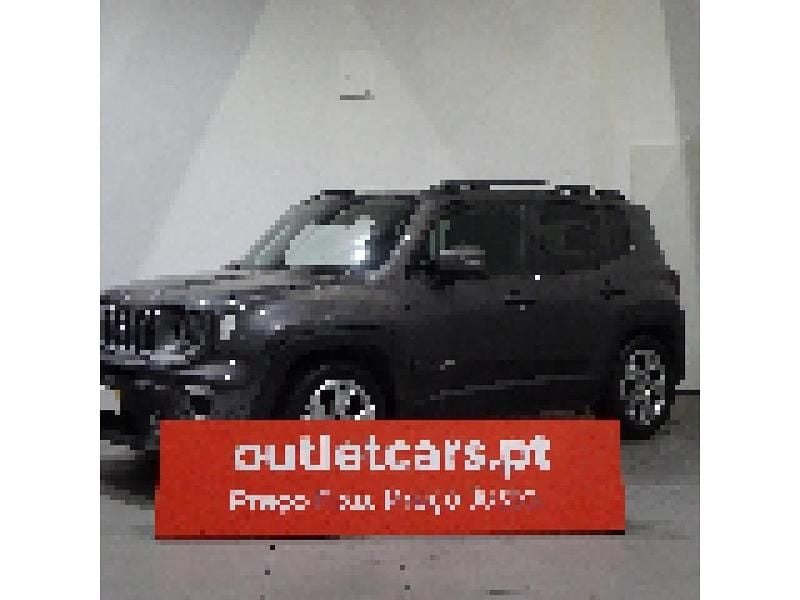Usado Jeep Renegade Limited 120 HP (88 kW) 2019 Cinzento escuro SUV