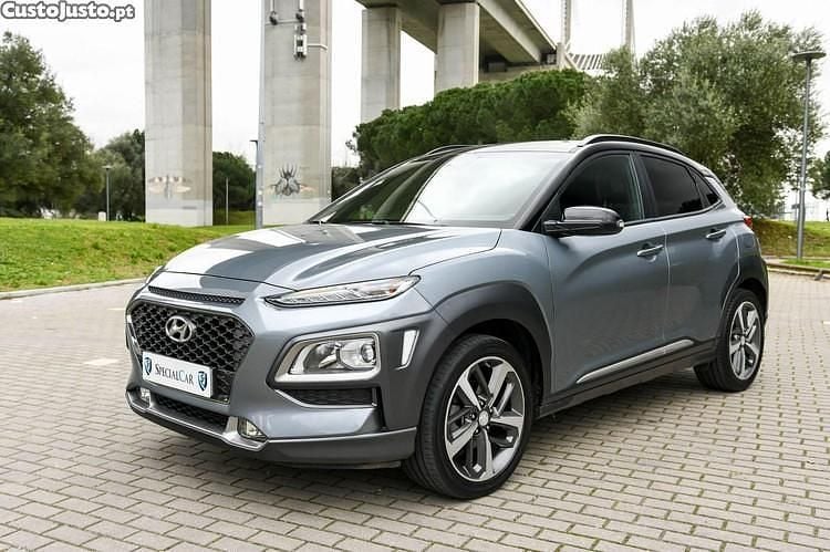 Cinza Usado 2019 Hyundai Kauai Premium SUV | € 14.950 (Bom preço) - Imagem 1/1