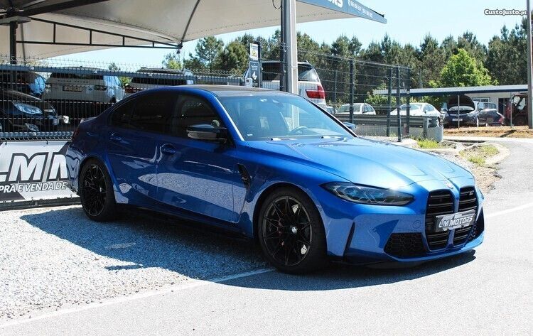Azul Usado 2021 BMW M3 Competition Edition Sedan | € 113.000 (Caro) - Imagem 1/1