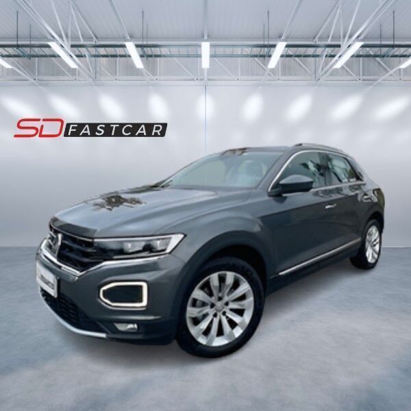 Cinza Usado 2019 VW T-Roc Sport SUV | € 24.490 (Preço justo) - Imagem 1/4