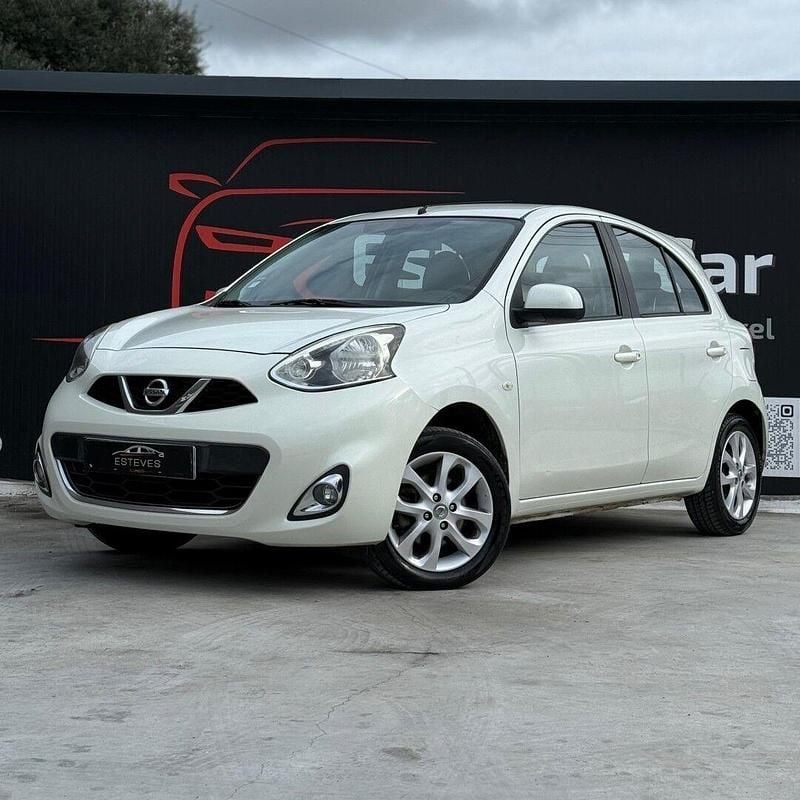 Usado Nissan Micra Acenta 80 HP (58 kW) 2016 Branco Citadino
