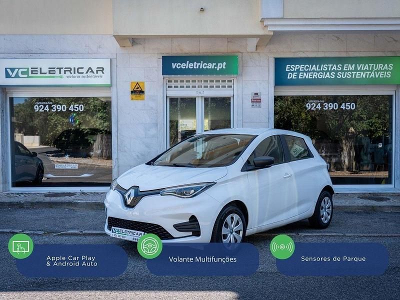 Branco Usado 2021 Renault Zoe LIMITED Citadino | € 15.800 (Preço justo) - Imagem 1/4
