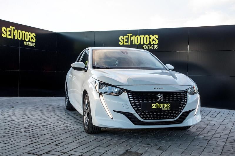 Branco Usado 2021 Peugeot 208 Active Citadino | € 14.390 (Preço justo) - Imagem 1/4