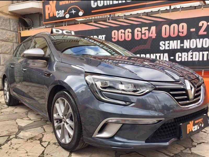 Cinzento Usado 2019 Renault Mégane GrandTour Carrinha | € 13.750 (Preço elevado) - Imagem 1/4