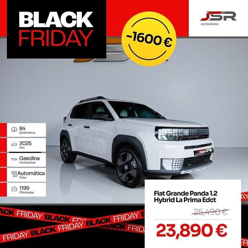 Branco Novo 2025 Fiat Panda La Prima | € 23.890 - Imagem 1/4