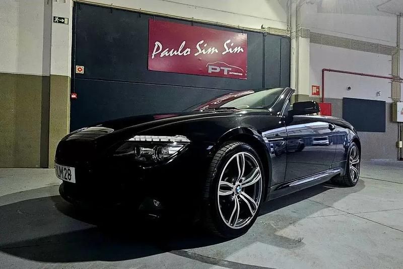 Preto Usado 2010 BMW 635 Cabriolet Cabrios | € 31.990 - Imagem 1/4