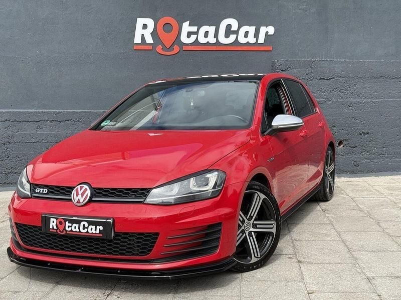 Vermelho Usado 2013 VW Golf VII GTD | € 16.990 (Preço justo) - Imagem 1/4