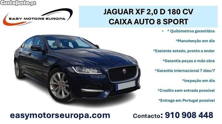 Azul Usado 2018 Jaguar XF R-Sport Sedan | € 24.000 (Super Preço) - Imagem 1/1