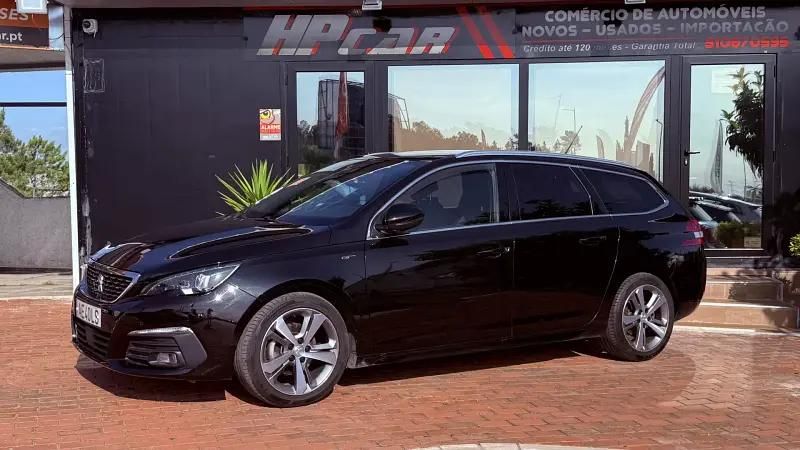 Preto Usado 2020 Peugeot 308 GT Carrinha | € 16.990 (Preço elevado) - Imagem 1/4