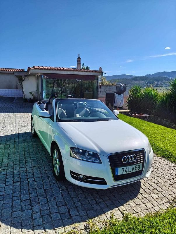 Branco Usado 2011 Audi A3 Cabriolet Cabrios | € 12.000 - Imagem 1/4
