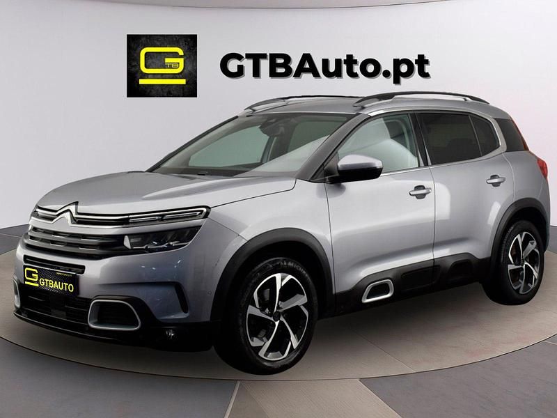 Cinza Usado 2021 Citroën C5 Aircross Feel SUV | € 19.999 (Preço justo) - Imagem 1/4