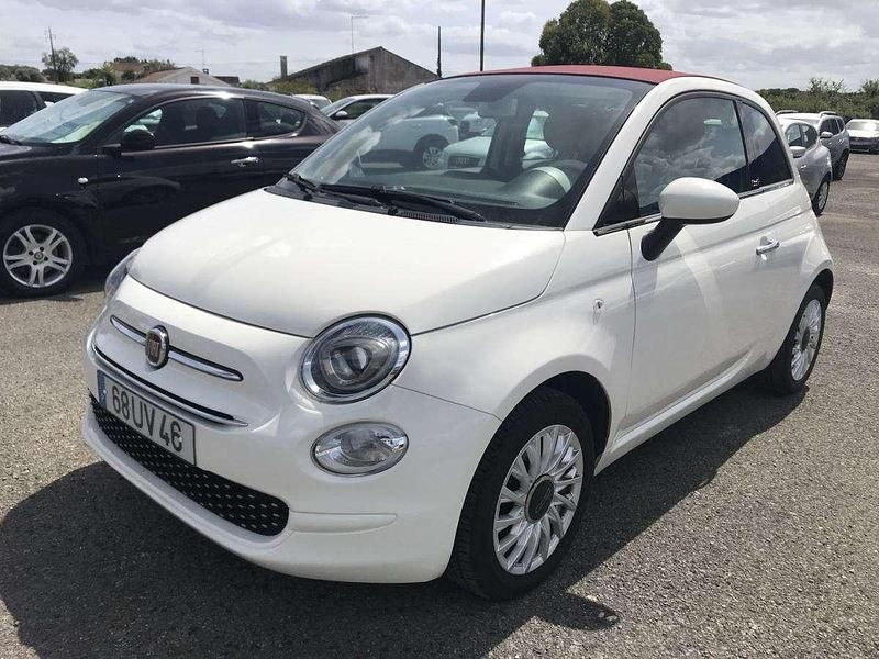 Branco Usado 2018 Fiat 500C Lounge Cabrios | € 12.000 (Preço elevado) - Imagem 1/4