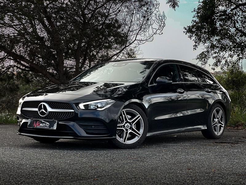 Preto Usado 2020 Mercedes CLA200 AMG line Carrinha | € 36.950 (Caro) - Imagem 1/4