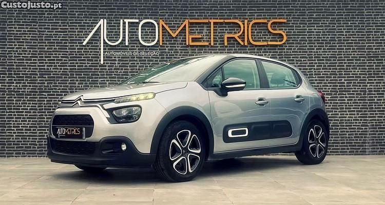 Cinza Usado 2022 Citroën C3 Shine | € 15.250 - Imagem 1/1