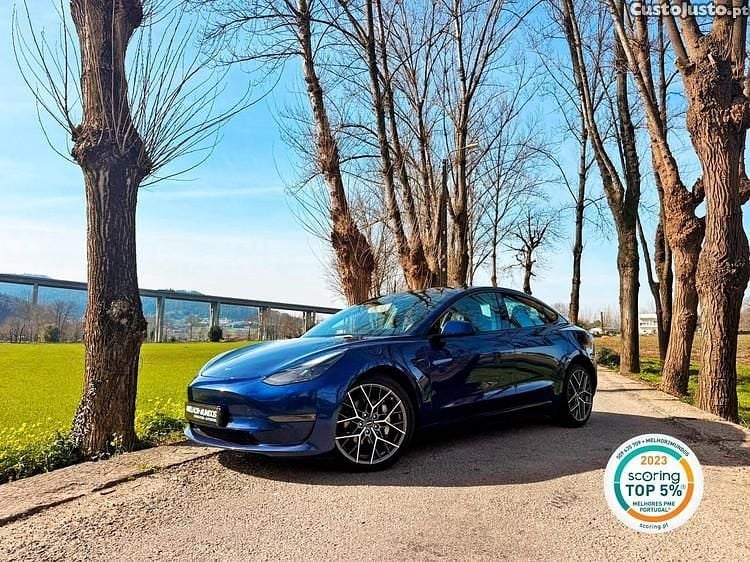 Usado Tesla Model 3 278 kW (378 HP) 2022 Azul Sedan