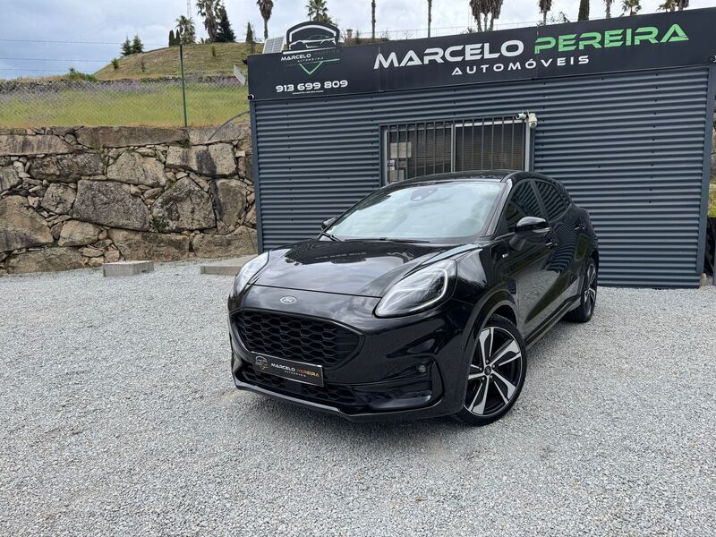 Preto Usado 2021 Ford Puma ST-Line SUV | € 18.900 (Preço justo) - Imagem 1/4
