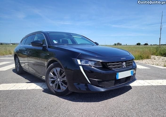 Usado Peugeot 508 Allure 225 HP (165 kW) 2020 Preto Carrinha